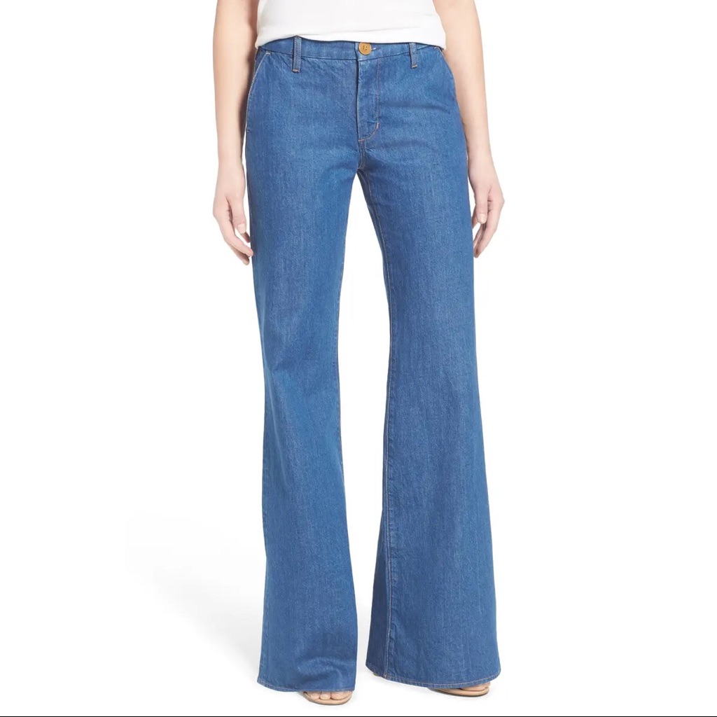 Mih Loon Low-Rise Flare Jean